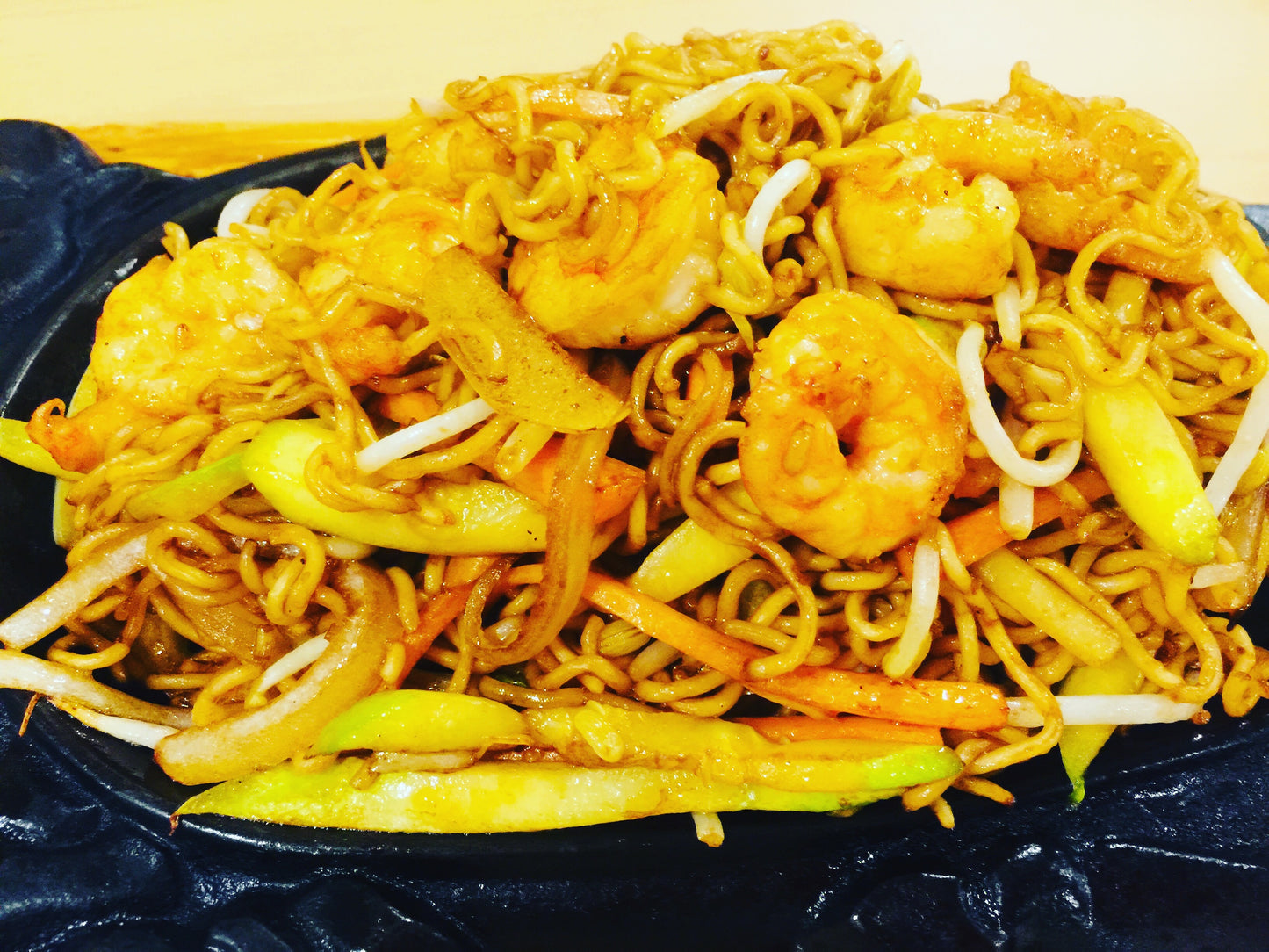 tallarines a la japonesa