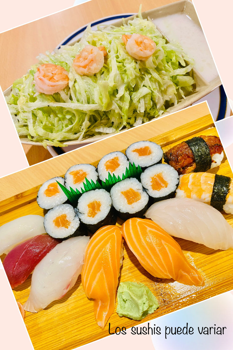 MENU B. sushi variado