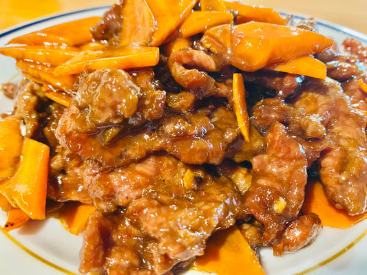 ternera con zanahoria